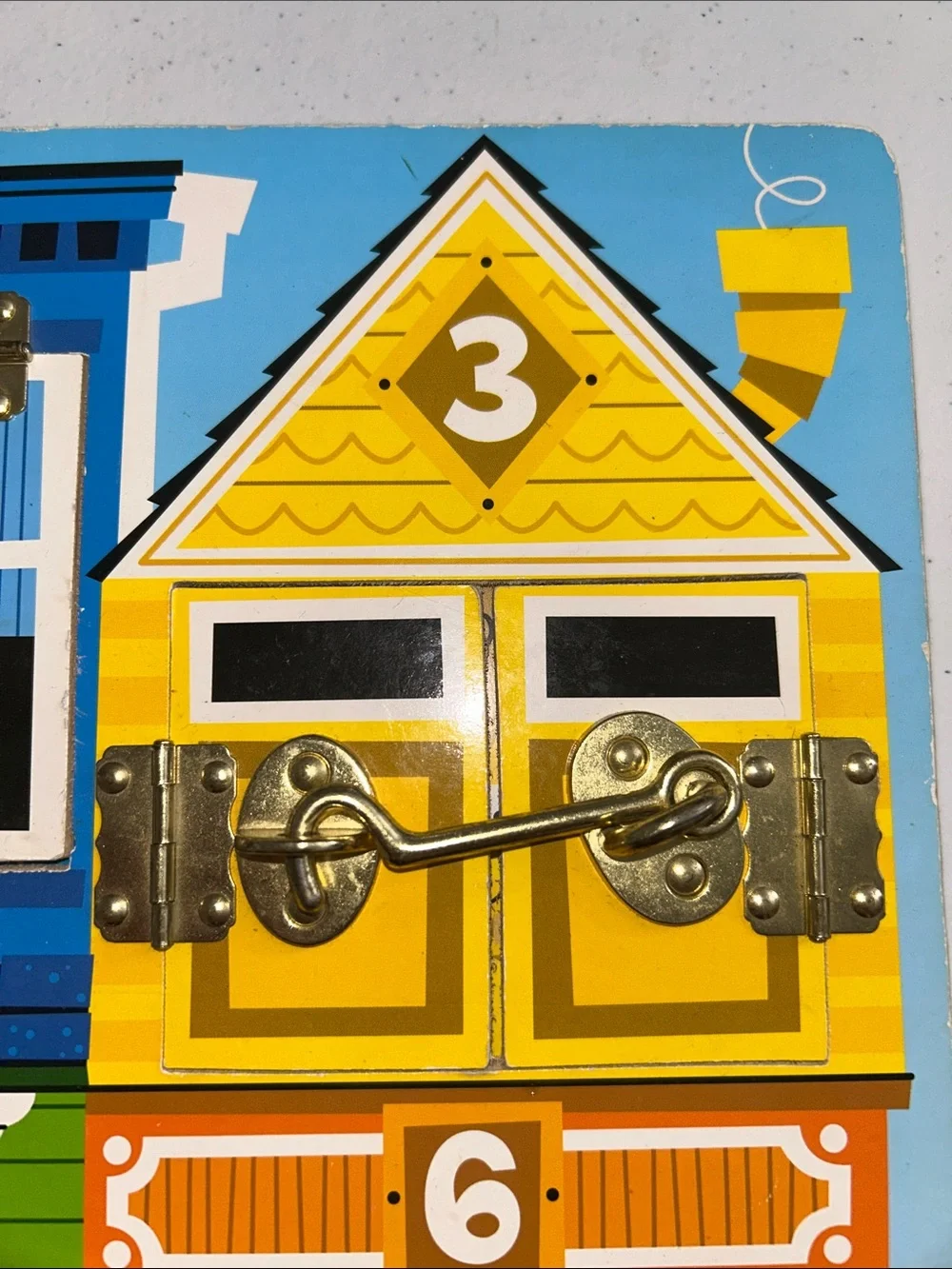 Melissa & Doug Kids Latch Board Ages 3*